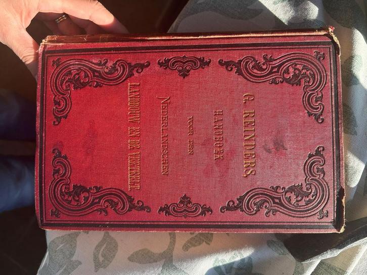 G. Reinders – Handboek voor den Nederlandschen Landbouw, Sieraden, Tassen en Uiterlijk, Portemonnees, Zo goed als nieuw, Ophalen of Verzenden