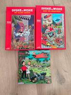 Suske en Wiske Puzzels - Set van 3, Ophalen of Verzenden, Minder dan 500 stukjes, Gebruikt, Legpuzzel