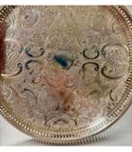Cutlers Company Sheffield - Antiek verzilverd dienblad 1836, Ophalen of Verzenden