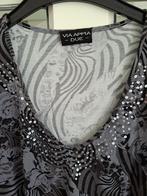 Via Appia Due mooi grijs tuniek maat 52, Kleding | Dames, Blouse of Tuniek, Ophalen of Verzenden, Zo goed als nieuw, Grijs