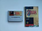 Zelda met handleiding - SNES, Spelcomputers en Games, Games | Nintendo Super NES, Avontuur en Actie, Gebruikt, 1 speler, Ophalen of Verzenden