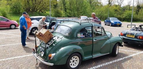 Morris Minor Saloon 2drs Rally Look Groen / Leuke Klassieker, Auto's, Overige Auto's, Particulier, Benzine, Overige carrosserieën