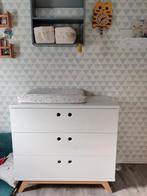 Commode Bopita Lynn wit, Ophalen, 50 tot 70 cm, 90 tot 105 cm, 100 cm of meer
