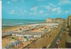 België , Knokke met auto's , Albert plage / strand, Ophalen of Verzenden, 1960 tot 1980, Gelopen, West-Vlaanderen