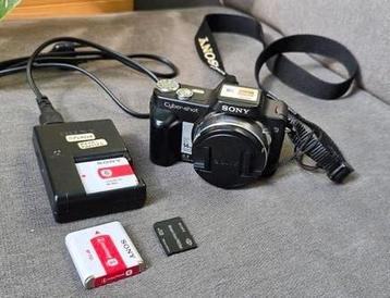 Sony Cyber-shot DSC-H3 + 2 accu’s + lader + 1GB geheugen beschikbaar voor biedingen