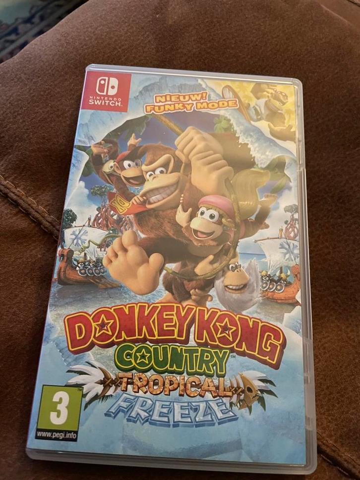 Donkey Kong Country: Tropical Freeze - Switch, Spelcomputers en Games, Games | Nintendo Switch, Zo goed als nieuw, Platform, 1 speler