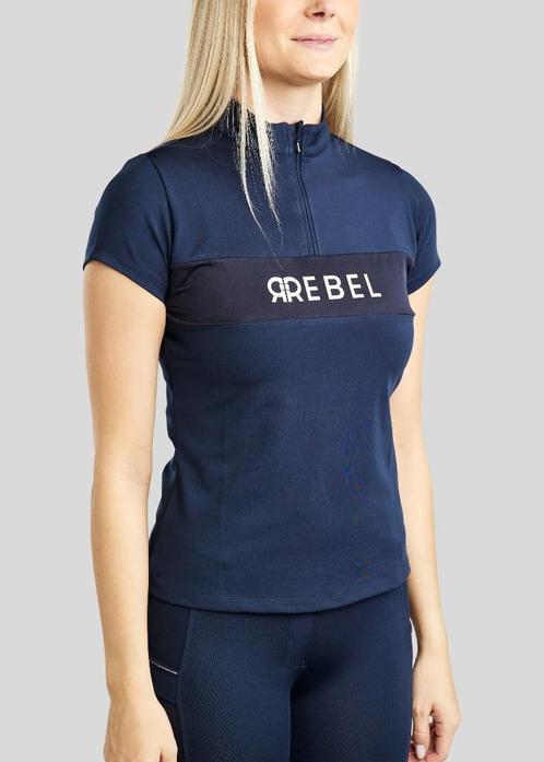 Montar Rebel trainingsshirt Navy XS S M L, Dieren en Toebehoren, Paardrijkleding, Nieuw, Dames, Kinderen, Bovenkleding, Ophalen of Verzenden