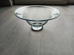 Glazen fruitschaal, Huis en Inrichting, Woonaccessoires | Schalen en Manden, Schaal, Rond, Ophalen of Verzenden, Glas