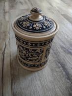 Prachtige oude Duitse pot met deksel. Pot met zwanen/draken., Antiek en Kunst, Antiek | Keramiek en Aardewerk, Ophalen of Verzenden