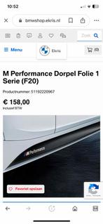Dorpel folie M Performance 1 serie F20 M135, Ophalen of Verzenden