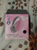 Razer Barracuda X Quartz Edition - Roze Gaming Headset, Gebruikt, Bluetooth, Beats, Ophalen of Verzenden