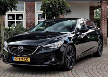 Mazda 6 2.5 192pk Sedan Aut6 2013 Zwart beschikbaar voor biedingen