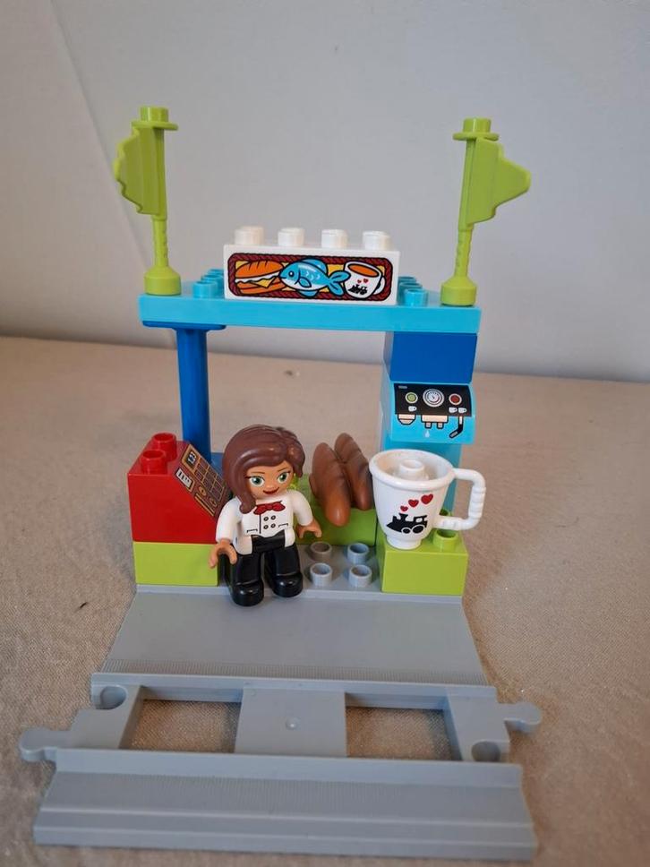 Leuke Duplo Set - Café met Figuur!, Kinderen en Baby's, Speelgoed | Duplo en Lego, Zo goed als nieuw, Duplo, Complete set, Ophalen of Verzenden