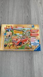 Ravenburger puzzel Safaripark 500 stukjes, Ophalen of Verzenden, Minder dan 500 stukjes, Zo goed als nieuw, Legpuzzel