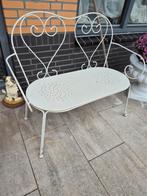 Metalen tuinbankje, Tuin en Terras, Tuinbanken, Ophalen, Gebruikt, Metaal