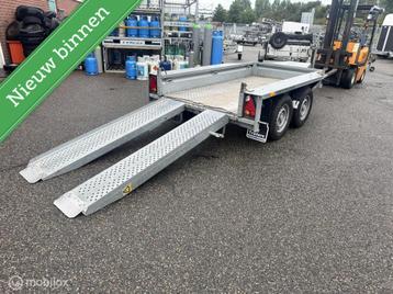 Ifor williams machinetransporter 250x125 2700kg rijplaten 2m beschikbaar voor biedingen