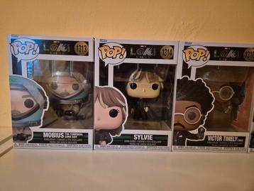 Funko pops van Loki show en anime te koop  beschikbaar voor biedingen