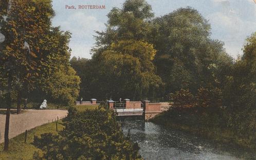 01838 - Rotterdam - Park, Verzamelen, Ansichtkaarten | Nederland, Ongelopen, Zuid-Holland, Voor 1920, Verzenden