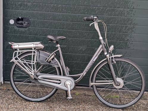 Batavus Monaco E-go 7 Elektrische fiets, damesfiets, Fietsen en Brommers, Elektrische fietsen, Zo goed als nieuw, Batavus, 51 tot 55 cm