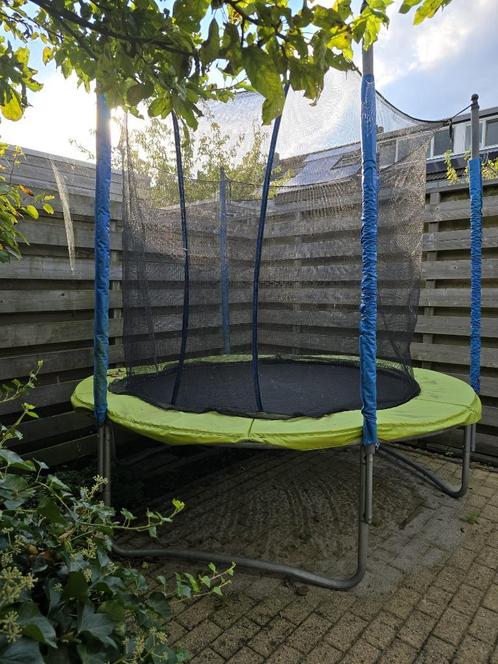 trampoline (rond - 244 cm), Kinderen en Baby's, Speelgoed | Buiten | Trampolines, Gebruikt, Ophalen