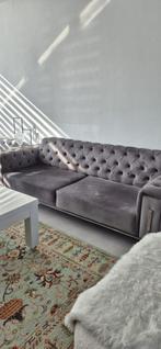 Bankstel+stoelen, Huis en Inrichting, Ophalen, Gebruikt, Driepersoons, 75 tot 100 cm