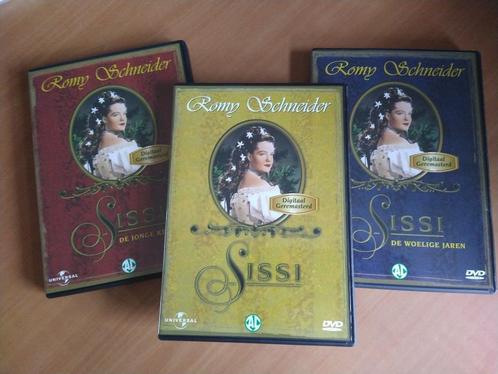 3-DVD-box. Romy Schneider. De Sissi Trilogie, Cd's en Dvd's, Dvd's | Tv en Series, Zo goed als nieuw, Drama, Alle leeftijden, Ophalen of Verzenden
