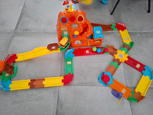V-tech Toet Toet treinbaan, Kinderen en Baby's, Speelgoed | Vtech, Zo goed als nieuw, Ophalen