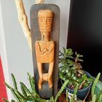 Antiek Houtsnijwerk Tribal Korwar Papoea Nieuw Guinea 45cm, Antiek en Kunst, Ophalen of Verzenden
