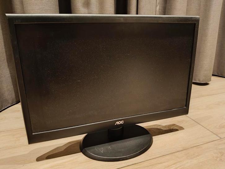 AOC E2250 Full HD Monitor - Goedkoop!, Computers en Software, Monitoren, Gebruikt, 60 Hz of minder, DVI, VGA, LED, Full HD, 5 ms of meer