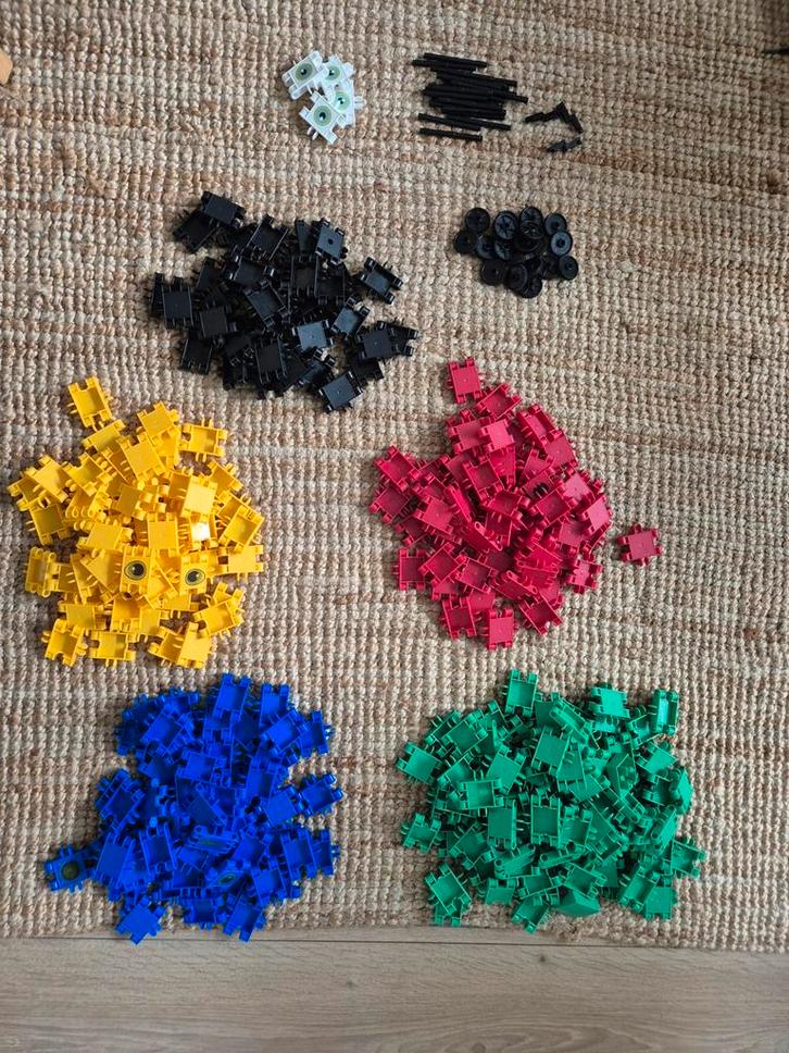 Grote verzameling clics bouwstenen 315 stuks, Kinderen en Baby's, Speelgoed | Bouwstenen, Gebruikt, Overige merken, Ophalen of Verzenden