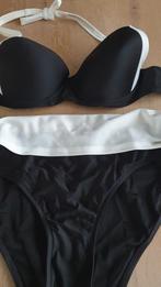 Triumph Bikini Top 85B & Broekje 42 Zwart/Wit, Zwart, Nieuw, Ophalen of Verzenden, Triumph