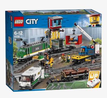 LEGO 60198 Vrachttrein - Goederentrein - City beschikbaar voor biedingen