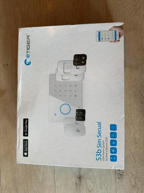 Etiger S3b Sim Secual, Doe-het-zelf en Verbouw, Alarmsystemen, Zo goed als nieuw, Compleet systeem, Ophalen of Verzenden