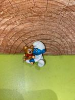 Smurfen baby smurf met beer, Verzamelen, Smurfen, Ophalen of Verzenden, Zo goed als nieuw, Verschillende Smurfen