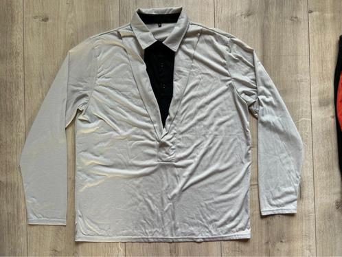 Longsleeve licht grijs - Maat: XL, Kleding | Heren, T-shirts, Nieuw, Maat 56/58 (XL), Grijs, Ophalen of Verzenden