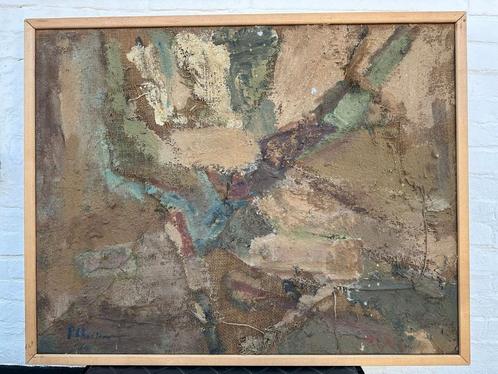 P.C.Kuiper 94 x 74 cm gesigneerd, Antiek en Kunst, Kunst | Schilderijen | Klassiek, Ophalen of Verzenden