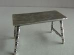 Miniatuur zilver Ei34 tafel zilveren miniaturen, Antiek en Kunst, Verzenden, Zilver