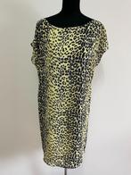 J129 - Zwart-gele Collignon Couture Light jurk maat 38 (1), Kleding | Dames, Jurken, Maat 38/40 (M), Zwart, Ophalen of Verzenden