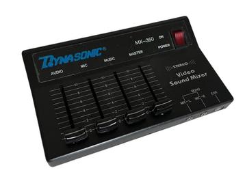 Vintage Dynasonic MX-350 stereo audio dubbing mixer. beschikbaar voor biedingen