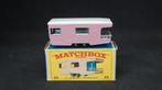 Mint Lesney no 23-D Trailer Caravan, in E-Box, Matchbox 1965, Ophalen of Verzenden, Zo goed als nieuw, Auto