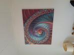 Mooi schilderij, Antiek en Kunst, Kunst | Schilderijen | Abstract, Ophalen
