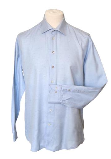 John Miller overhemd, shirt, blauw, Mt. 42 / L beschikbaar voor biedingen
