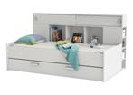 Handig tienerbed 'Side By Side' / Sherwood 90x200 wit met la, Ophalen, Nieuw, 100 cm of meer, Matras