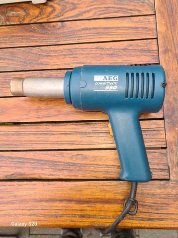 Bijna gratis AEG verf brander Power therm 550  beschikbaar voor biedingen