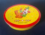 Ovaal blik van Look-O-Look snoep mix., Verzamelen, Blikken, Ophalen of Verzenden, Zo goed als nieuw, Overige, Overige merken