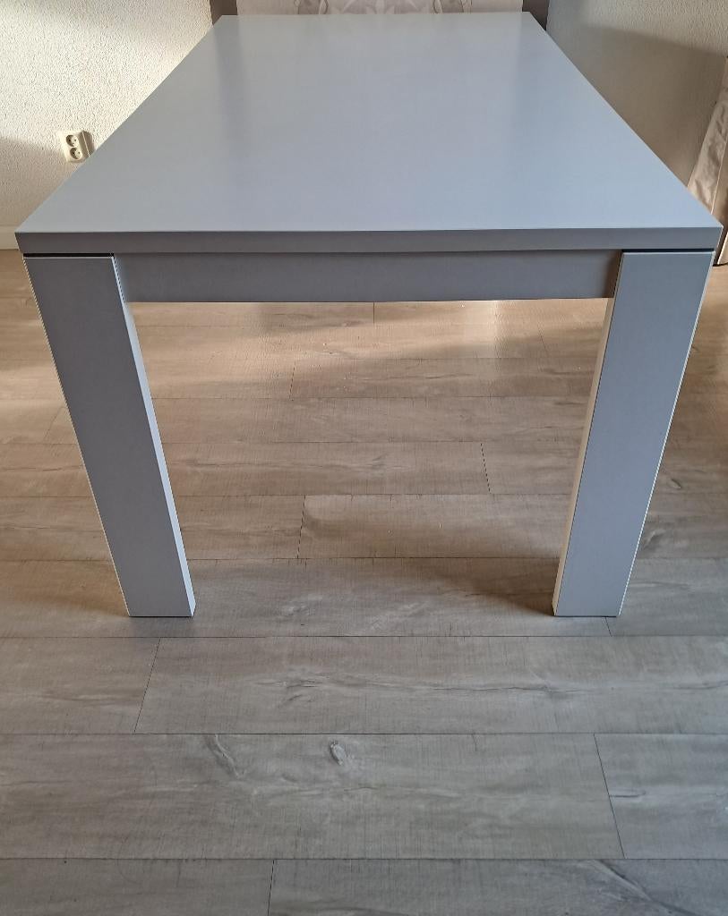 EETTAFEL WIT, Huis en Inrichting, Tafels | Eettafels, Ophalen, Gebruikt, 50 tot 100 cm, 150 tot 200 cm