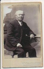 Foto - Fotograaf: W.G. Kuijer en Zonen, Portret onbekende ma, Gebruikt, Foto, Ophalen of Verzenden, Voor 1940