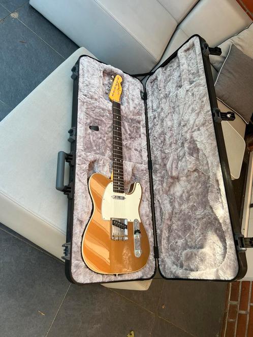 Fender JV modified ‘60 Telecaster Firemist gold, Muziek en Instrumenten, Snaarinstrumenten | Gitaren | Elektrisch, Zo goed als nieuw