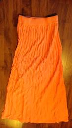 Oranje lange rok biologisch katoen, Kleding | Dames, Rokken, Oranje, Ophalen of Verzenden, Zo goed als nieuw, Maat 34 (XS) of kleiner