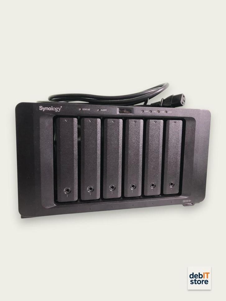 Synology DS1618+ NAS *8gb ram upgrade* + evt. hdd, Computers en Software, Harde schijven, Zo goed als nieuw, Desktop, SATA, Ophalen of Verzenden